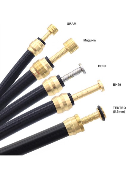 Magura 10 Takım Stili Bisiklet Hidrolik Disk Fren Yağı Pin Iğne Zeytin Bağlantı Takın BH90 BH59 Sram Magura Bisiklet Fren Hortumu Tamir Araçları (Yurt Dışından)