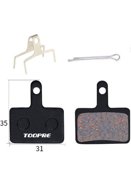 Tp 01B Stili 2 Adet Disk Fren Balataları Mtb Dağ Bisikleti Bakır Fiber Bb5 Parçaları Için TP-01B TP-01D TP-01E TP-01F TP-02A TP-02B (Yurt Dışından)