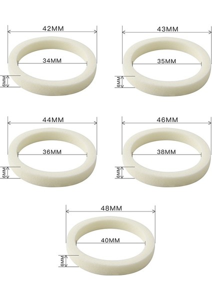 38MM Tarzı Rockshox Magura Vb.için 2 Adet Bisiklet Çatal Sünger Köpük Halka Yağ Contası (Yurt Dışından) fırsatları