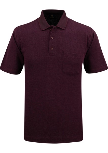 Erkek Polo Yaka Cepli Klasik Kalıp Tişört - 5116
