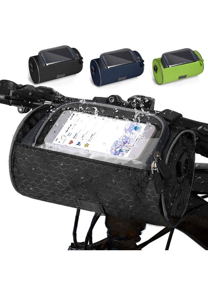 Siyah Stil Su Geçirmez Bisiklet Çantası Taşınabilir Mtb Bisiklet Direksiyon Çantası Büyük Kapasiteli Bisiklet Çerçeve Tüp Çantaları Outdoor Bisiklet Aksesuarları (Yurt Dışından) fiyatları