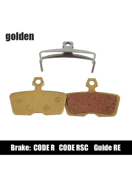 Altın Tarzı Sram Code Rrscguide Re Disk Fren Balataları Dört Pistonlu V Fren - E-Ticaret Ürün Başlığı (Yurt Dışından)