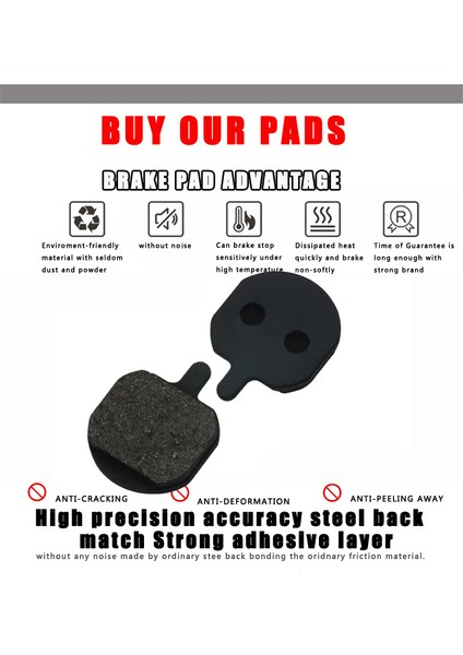 Dl-Pd 015R Tarzı Hayes Sole Mx2 Mx3 Mx4 Mx5 Cx5 Gx-C Gx2 Jak-5 Bengal Yarı Metal Mtb Bisiklet Disk Fren Balataları 4 Çift Bıke Aksesuarları (Yurt Dışından)