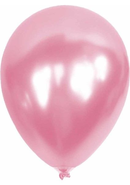 Metalik Balon Pembe 100 Adet fiyatları