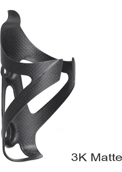 Mattex1 Stili No Logo Karbon Su Şişesi Kafesi Dağ Bisikleti Bisiklet Şişe Tutucu Ultra-Hafif 20G Bisiklet Şişe Tutucusu 3k Karbon Şişe Kafası (Yurt Dışından)