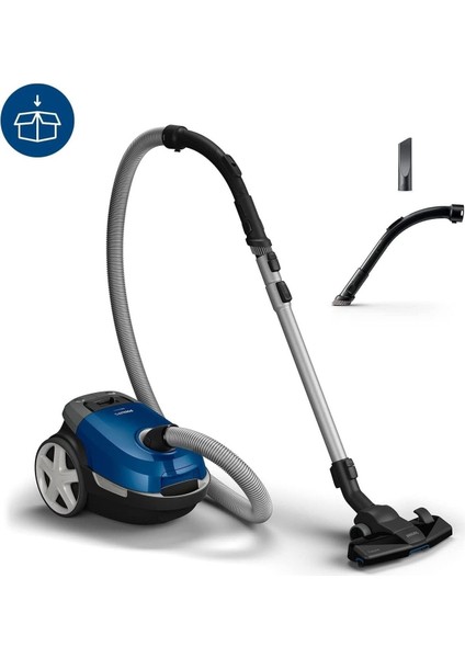 XD3110 Toz Torbalı Süpürge, Dostu, Triactive Başlık, Hafif ve Kompakt , 900 W ,3 Litre
