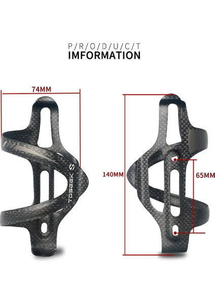 2pcs Parlak Tarzı Yol Bisikleti Şişe Tutucu Karbon Şişe Kafesi 3k Tam Karbon Fiber Mtb Dağ Bisikleti Su Şişesi Tutucuları Süper Hafif (Yurt Dışından) fırsatları