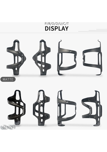 2pcs Parlak Tarzı Yol Bisikleti Şişe Tutucu Karbon Şişe Kafesi 3k Tam Karbon Fiber Mtb Dağ Bisikleti Su Şişesi Tutucuları Süper Hafif (Yurt Dışından) indirimleri