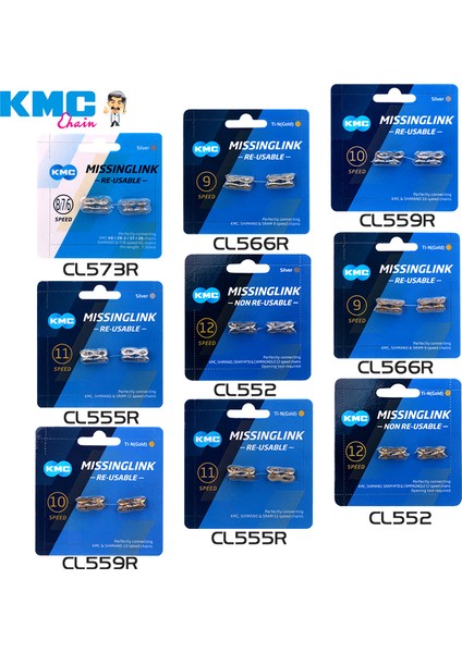 CL552 12S Altın Tarzı Kmc 2 Çift Bisiklet Zinciri Eksik Halka Hız Bisikletleri Yeniden Kullanılabilir Zincir Sihirli Toka Gümüş Altın Bağlantı Kemerli (Yurt Dışından) modelleri