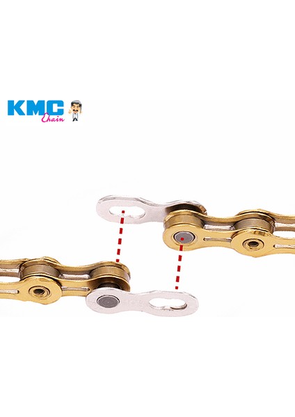 CL552 12S Altın Tarzı Kmc 2 Çift Bisiklet Zinciri Eksik Halka Hız Bisikletleri Yeniden Kullanılabilir Zincir Sihirli Toka Gümüş Altın Bağlantı Kemerli (Yurt Dışından) fırsatları