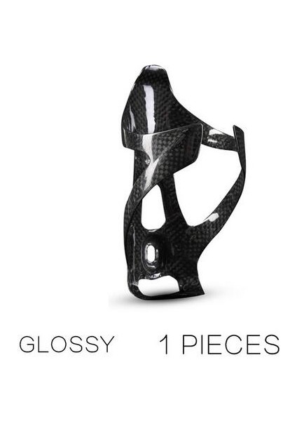 Logo Yok Parlak 1 Adet Stil Süper Hafif Bisiklet Şişe Tutucu Mtb Yol Bisikleti Şişe Tutucu T800 Karbon Fiber Karbon Şişe Kafesi 25G Bisiklet Aksesuarları (Yurt Dışından)