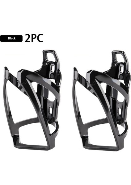 Siyah-2pc Tarzı Hafif Bisiklet Şişe Tutucu Mtb Su Bardağı Kafesi Kettle Askısı Dağ Bisikleti Içme Şişesi Tutucuları Bisiklet Aksesuarları (Yurt Dışından)