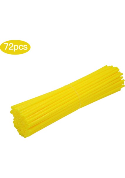 24CM Sarı 72 Adet Stil Motosiklet Bisiklet Tekerlek Jant Koruyucu Deri Kapak Boru Motokros Bisiklet Bisiklet Cool Aksesuarlar 9 Renk 24CM - Ürün Açıklaması (Yurt Dışından)