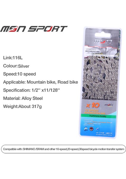 10 Hız Tarzı Bisiklet Zinciri 8V 9V 10V Deore 11V Şu Anki 12V Mtb Bisikleti Guia Cadena Tekerlek Zincirleri Corrente Bicicleta Fiets Kaset Aksesuarı (Yurt Dışından)