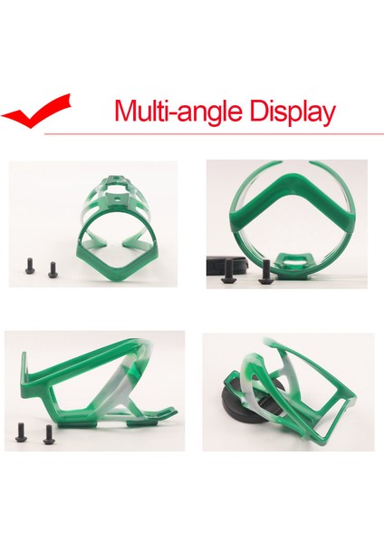 Yeşil-Sarı-2 Pc Tarzı 2pc Odı Su Şişesi Kafesi Ultrahafif Pc Bisiklet Su Bardağı Tutucu Renkli Mtb Şişe Kafesi Mtb Şişe Askısı Bisiklet Aksesuarları (Yurt Dışından)