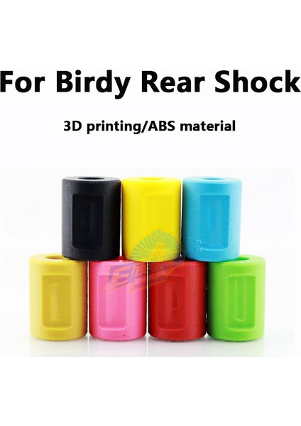 Mor Tarzı Kuş Arka Şok Emici Kırmızı Sızdırmazlık Yeşil Tutkal Vinil Yüksek Sertlikli Non-Rebound Tutkal Şok Emici Abs 3D Baskı 26G (Yurt Dışından)