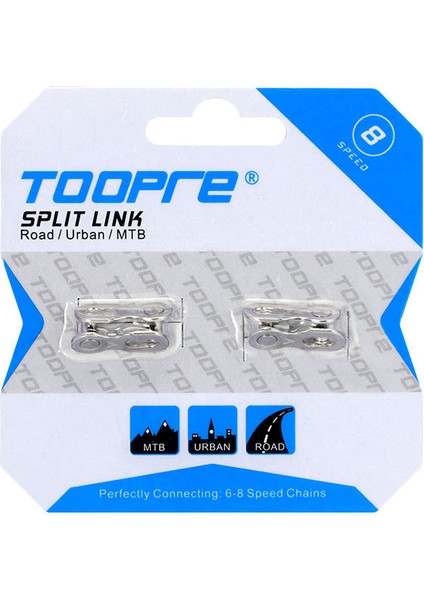 10'ların Altın Alet Stili Toopre Bisiklet Zinciri Eksik Bağlantı Halkası Hızlı Bisikletler Yeniden Kullanılabilir Zincir Sihirli Toka Mtb Bisiklet Aksesuarları - 2 Çift (Yurt Dışından) indirimleri