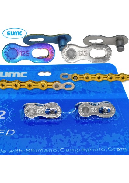 6-7-8 Vitesli Altın Tarzı 2 Çift Sumc Zincir Kayıp Halka Hızlı Gümüş Altın Rianbow Yeniden Kullanılabilir Zincir Sihirli Toka Bisiklet Zincir Tamir Parçaları (Yurt Dışından) indirimleri