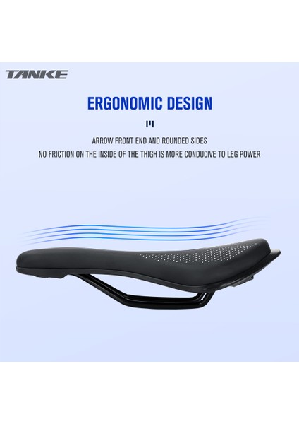 Uzun Bir Stil Tanke Mtb Yol Bisikleti Koltuk Bisiklet Yastık Kılıfı Kalın Rahat Ultra Dağ Bisikleti Yarış Koltuğu Pu Nefes Alabilen Yumuşak Koltuk Cus (Yurt Dışından) fırsatları