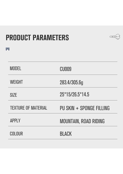 Uzun Bir Stil Tanke Mtb Yol Bisikleti Koltuk Bisiklet Yastık Kılıfı Kalın Rahat Ultra Dağ Bisikleti Yarış Koltuğu Pu Nefes Alabilen Yumuşak Koltuk Cus (Yurt Dışından) indirimleri
