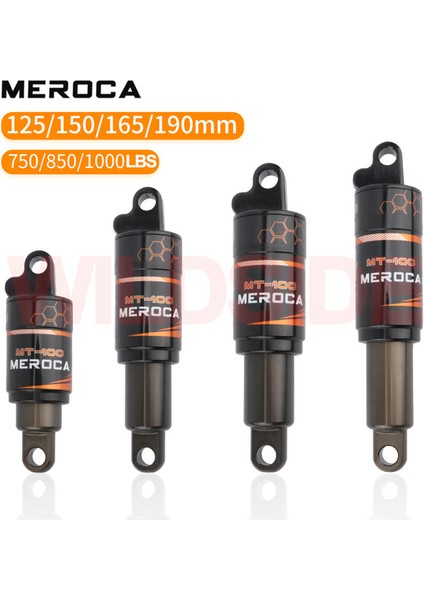 190 mm x 1000 Lbs Stili Meroca Bisiklet Arka Amortisör Hidrolik Yağ Baharlı Sönümleyici Şok Emici mm Elektrikli Scooter Amortisörü (Yurt Dışından) fiyatları