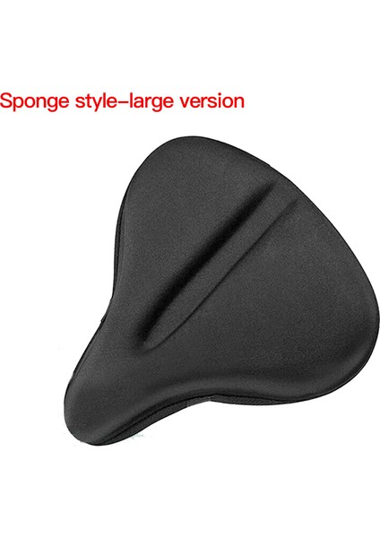 Büyük Stil Bisiklet Koltuk Yastık Kılıfı Jel Bisiklet Egzersiz Ergonomik Tasarım Geniş Geniş Koltuk Ped Bisiklet Sürme Aksesuarları Parça (Yurt Dışından)