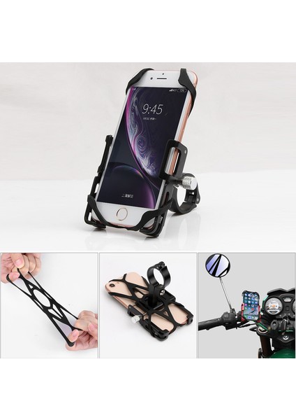 Gub P30 Siyah Stil Gub P10 Bisiklet Telefon Tutucu Elektrikli Bisiklet Motosiklet Mtb Yol Bisikleti Direksiyon Telefon Standı (Yurt Dışından) fırsatları