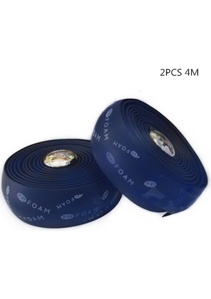 2 Adet Mavi Tarzı Bisiklet Direksiyon Kolu Kılıfı Yol Bisikleti Bisikletçilik Direksiyon Kolu Kaymaz Kemer Kauçuk Bant Bisiklet Aksesuarları Kolu Kemer (Yurt Dışından)