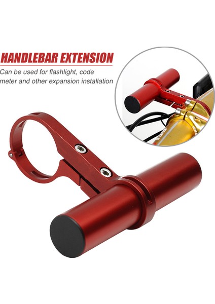 Bordo Tarzı Bisiklet Işık Tutucusu Direksiyon Uzatma Kelepçesi Bisiklet Çerçevesi Çift Uzatma Montaj Tutucusu Için 10CM Bisiklet Işık - (Yurt Dışından)