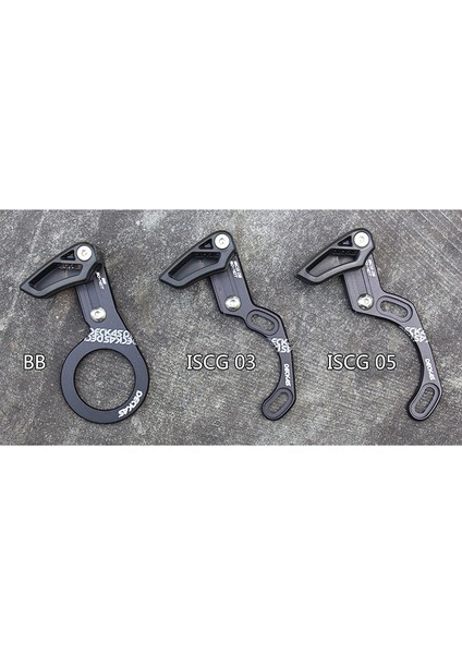 ISCG03 Mor Tarzı Deckas Bisiklet Zincir Rehberi Mtb Bisiklet Zincir Rehberi 1x Sistemi Iscg 03 Iscg 05 Bb Montajı C Tek Hızlı Geniş Dar Dişli Zincir Rehberi (Yurt Dışından)