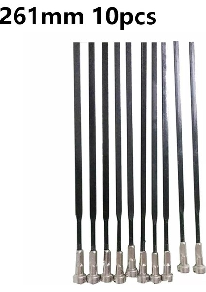 261MM 10 Adet Stil Mavıc Cr Ak Eq Jant Takımı Spokeli Yol Bisikleti Düz Düz Spokeler ile Spok Kapakları Paslanmaz Çelik Bisiklet Spokes (Yurt Dışından)