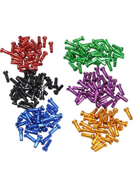 72 Adet Siyah Stil Alüminyum Alaşım Dağ Yol Bisikleti Bisiklet 14G Konik Göbek Ucu Kapağı 2.0 x 14MM Çoklu Paket (Yurt Dışından) fiyatları