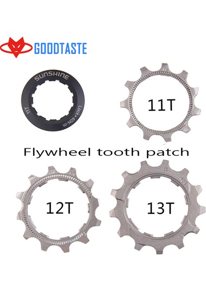 Mtb 9s 12T Stili Sonnenscheın 1 Adet Bisiklet Kaset Dişli Mtb Bisiklet Hız 13 T Fren Parçaları ile Uyumlu Sh (Yurt Dışından)