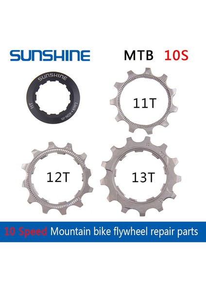 Mtb 9s 12T Stili Sonnenscheın 1 Adet Bisiklet Kaset Dişli Mtb Bisiklet Hız 13 T Fren Parçaları ile Uyumlu Sh (Yurt Dışından)