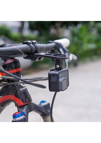 Cateye Stili Için 2 Adet Ztto Bilgisayar Kamera Tutucu Mtb Yol Bisikleti Direksiyon Uzatma Bisiklet Stoper Gps Tutucu Garmın Bryton Cateye Gopro Montajı Için (Yurt Dışından)