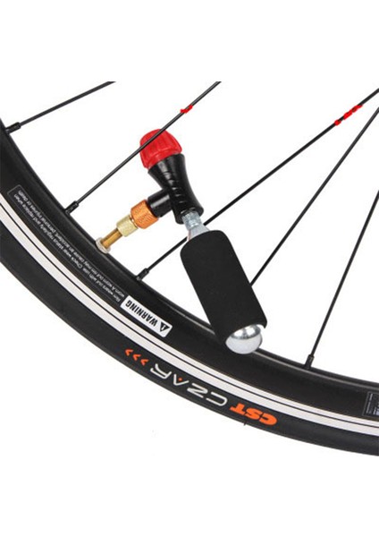 Pompa ve Sünger Tarzı Bisiklet 16G Co2 Kartuş Adaptör Pompası Bisiklet Dağ Yol Bisikleti Mini Taşınabilir Hava Pompası Lastik Çift Başlı Schrader & Presta Valfi (Yurt Dışından) modelleri