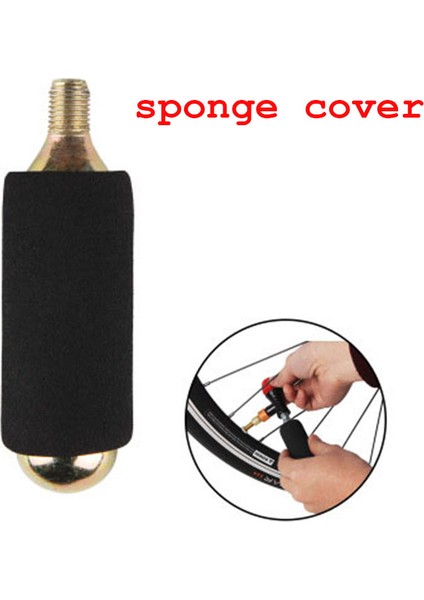 Pompa ve Sünger Tarzı Bisiklet 16G Co2 Kartuş Adaptör Pompası Bisiklet Dağ Yol Bisikleti Mini Taşınabilir Hava Pompası Lastik Çift Başlı Schrader & Presta Valfi (Yurt Dışından) fırsatları