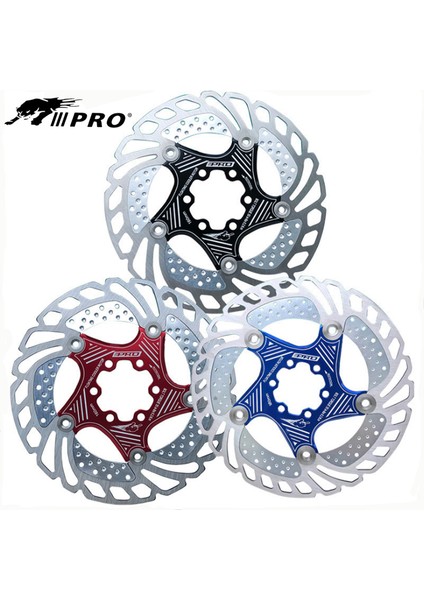 Serin 140RED Style Dağ Bisikleti Fren Diskleri Mtb Rotor Disko Bisiklet Kaliper Dağ Bisikleti Frenleri Soğutma Bisiklet Aksesuarları (Yurt Dışından)