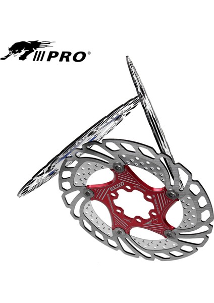 Serin 140RED Style Dağ Bisikleti Fren Diskleri Mtb Rotor Disko Bisiklet Kaliper Dağ Bisikleti Frenleri Soğutma Bisiklet Aksesuarları (Yurt Dışından)