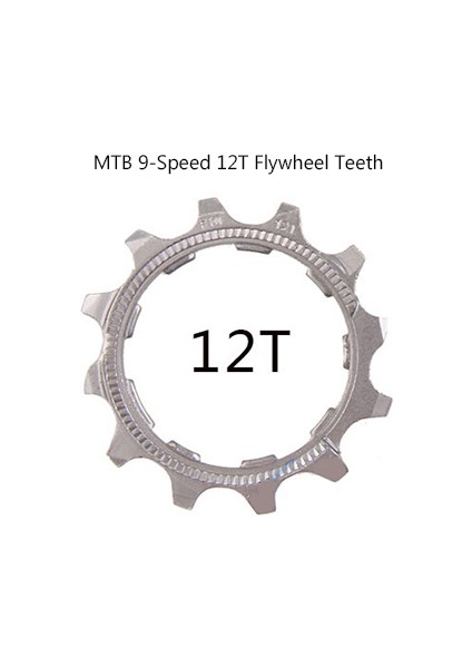 Mtb 9s 12T Stili Sonnenscheın 1 Adet Bisiklet Kaset Dişlisi Mtb Bisiklet Hızı 13 T Serbest Tekerlek Parçaları Peluş Sh ile Uyumlu (Yurt Dışından)