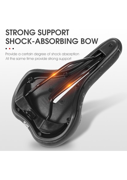 111 Mavi Set Stili Şok Geçirmez Silikon Bisiklet Sele Koltuk Su Geçirmez Mtb Dağ Yol Bisikleti Selesi Nefes Alan Hollow Bisiklet Yastık Koltuk Selesi (Yurt Dışından) modelleri