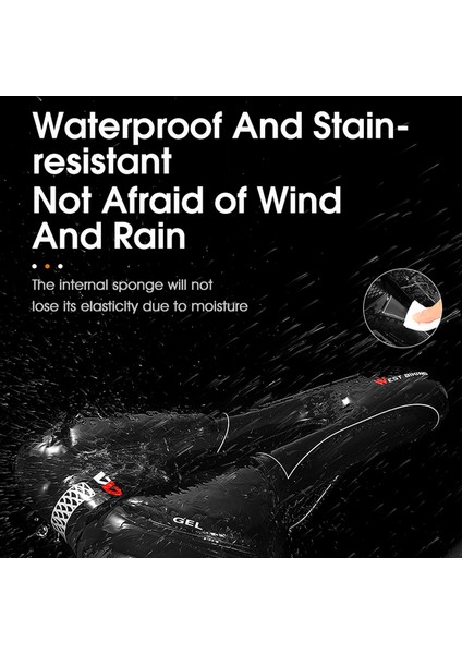 111 Mavi Set Stili Şok Geçirmez Silikon Bisiklet Sele Koltuk Su Geçirmez Mtb Dağ Yol Bisikleti Selesi Nefes Alan Hollow Bisiklet Yastık Koltuk Selesi (Yurt Dışından) fırsatları