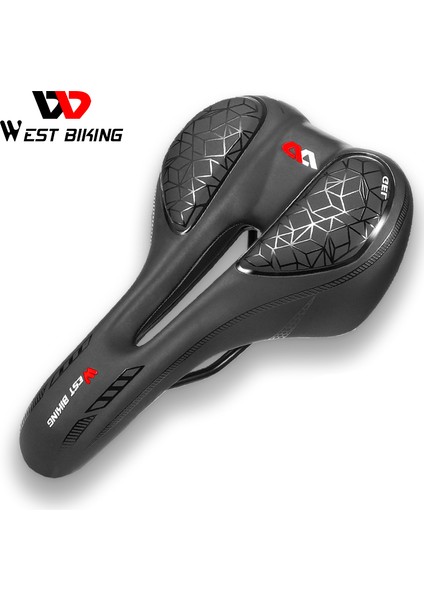 111 Mavi Set Stili Şok Geçirmez Silikon Bisiklet Sele Koltuk Su Geçirmez Mtb Dağ Yol Bisikleti Selesi Nefes Alan Hollow Bisiklet Yastık Koltuk Selesi (Yurt Dışından) indirimleri