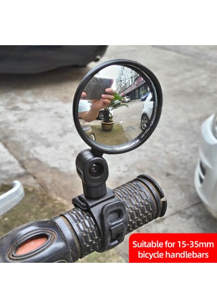 2 Adet Oval (Düz) Tarzı Evrensel Bisiklet Arka Görüş Aynası Ayarlanabilir Döner Geniş Açılı Bisiklet Direksiyon Aynası Mtb Yol Bisikleti Aksesuarları Için (Yurt Dışından) fırsatları