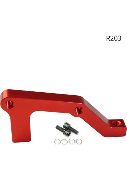 H(R203) Stili Mtb Bisiklet Disk Fren Rotorları Ön Arka Is Kaliper Adaptörü Alüminyum Alaşımlı Gönderi Montaj Bisiklet Aksesuarları Adaptörü (Yurt Dışından)