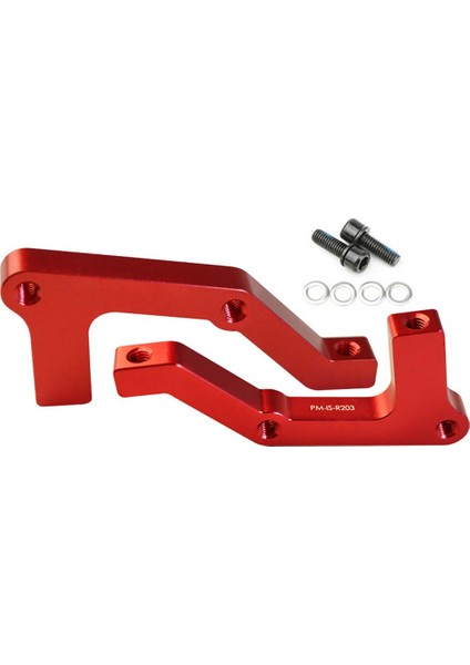 H(R203) Stili Mtb Bisiklet Disk Fren Rotorları Ön Arka Is Kaliper Adaptörü Alüminyum Alaşımlı Gönderi Montaj Bisiklet Aksesuarları Adaptörü (Yurt Dışından)