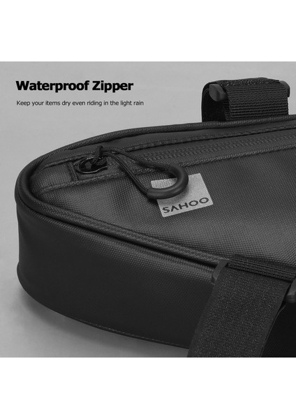 Sahoo Seyahat Serisi Dağ Yol Bisikleti Bisiklet Üst Tüp Ön Çerçeve Üçgen Çanta Pouch Pannier Paketi (Yurt Dışından) fırsatları
