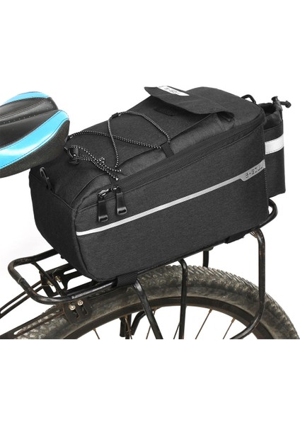 Siyah Stil 13L Bisiklet Arka Çantaları Panniers Bisiklet Su Geçirmez Sepeti Arka Raf Arka Koltuk Büyük Kapasiteli Çanta Katlanır Bagaj Bisiklet Aksesuarları (Yurt Dışından) fiyatları
