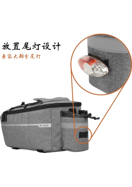 Siyah Stil 13L Bisiklet Arka Çantaları Panniers Bisiklet Su Geçirmez Sepeti Arka Raf Arka Koltuk Büyük Kapasiteli Çanta Katlanır Bagaj Bisiklet Aksesuarları (Yurt Dışından) indirimleri