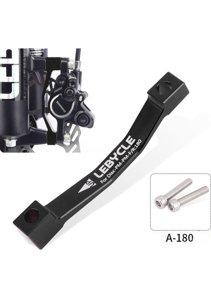 180 mm Siyah Tarzı Mtb Yol Dağ Bisikleti Disk Fren Adaptörü Parçaları, Posta Çatal Montajından mm Rotor'a Bisiklet Disk Fren Adaptörü (Yurt Dışından)